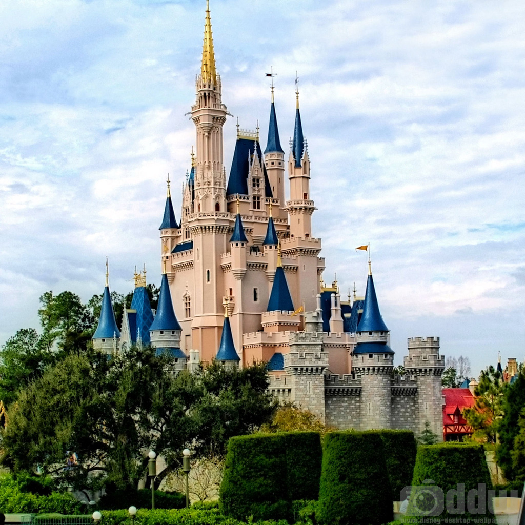 Cinderella's Castle iPad Wallpaper