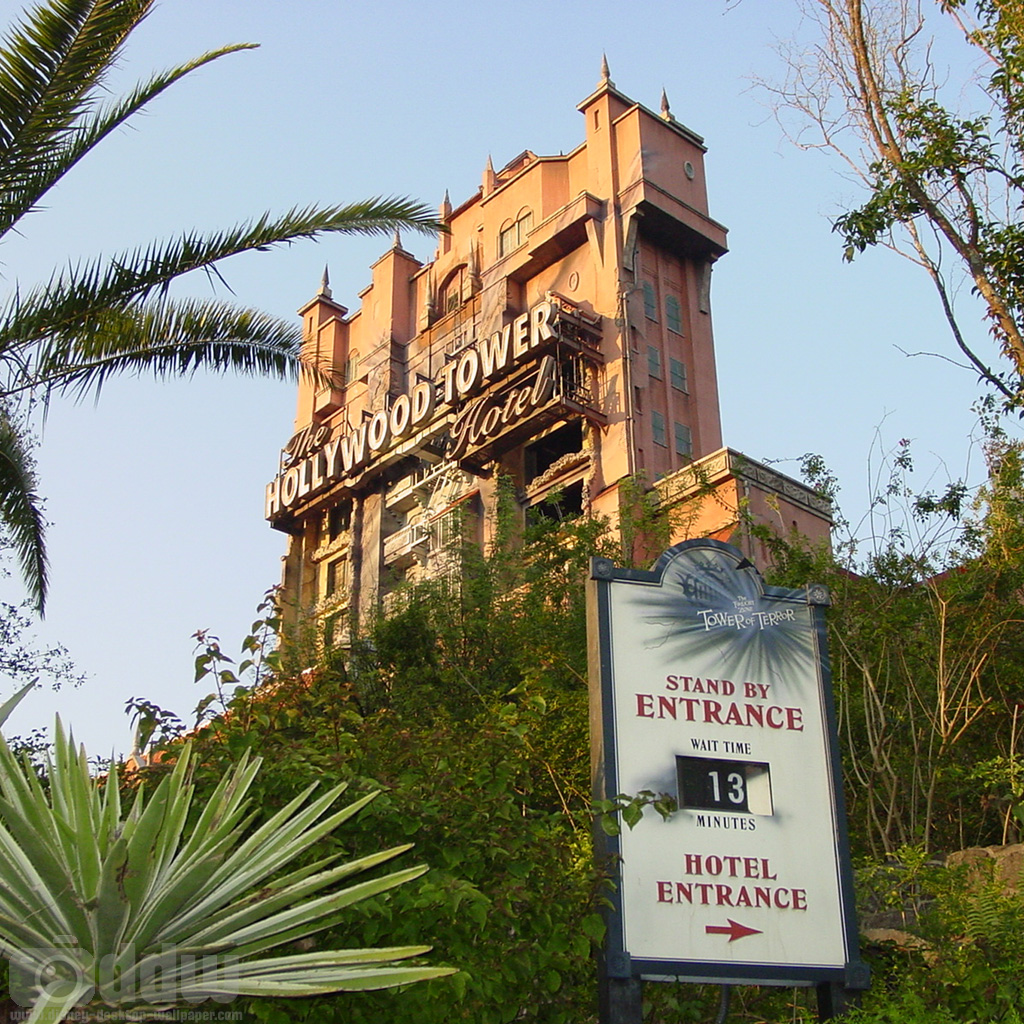 Tower of Terror iPad Wallpaper