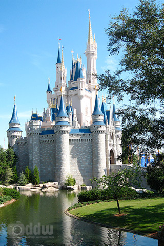 Cinderella Castle iPhone Wallpaper