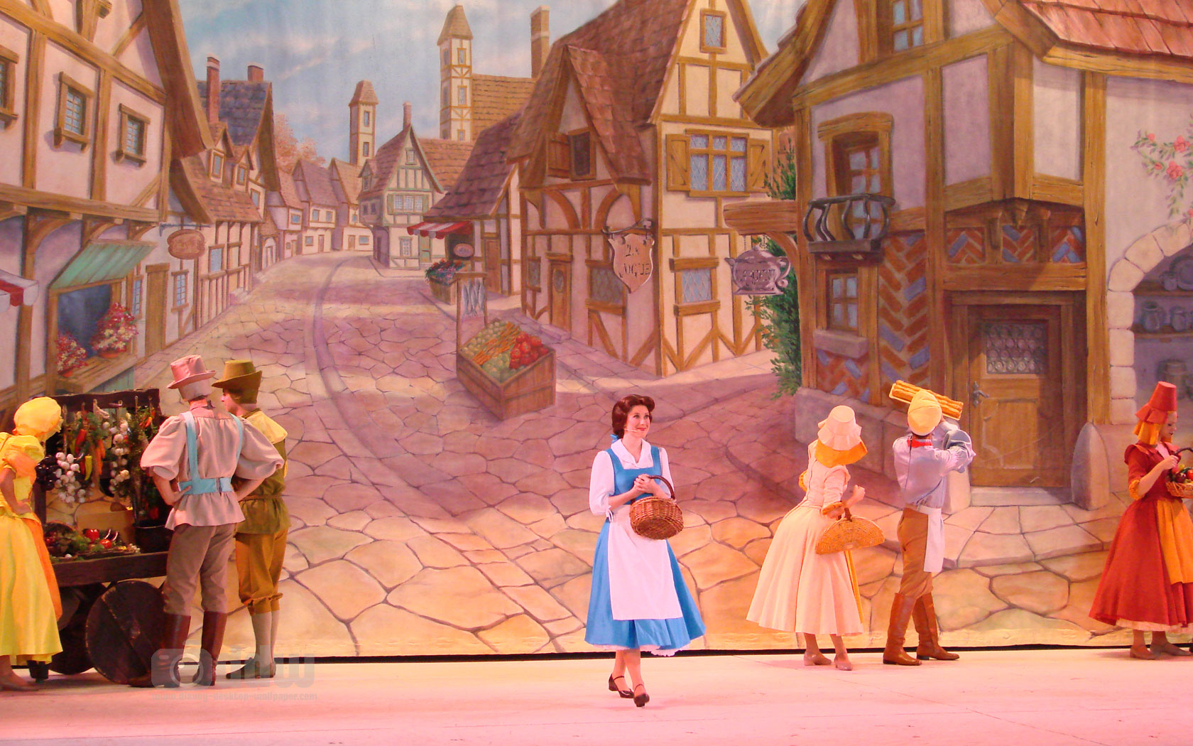Beauty And The Beast Live on Stage Desktop Wallpaper