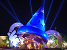 disney mgm studios sorcerer's hat desktop wallpaper