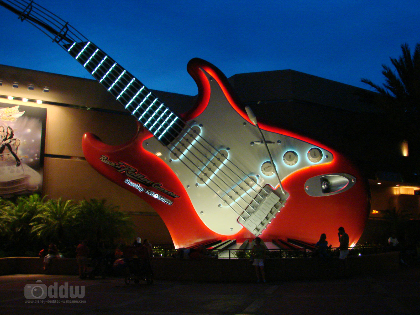 Rock 'n' Roller Coaster Starring Aerosmith Desktop Wallpaper